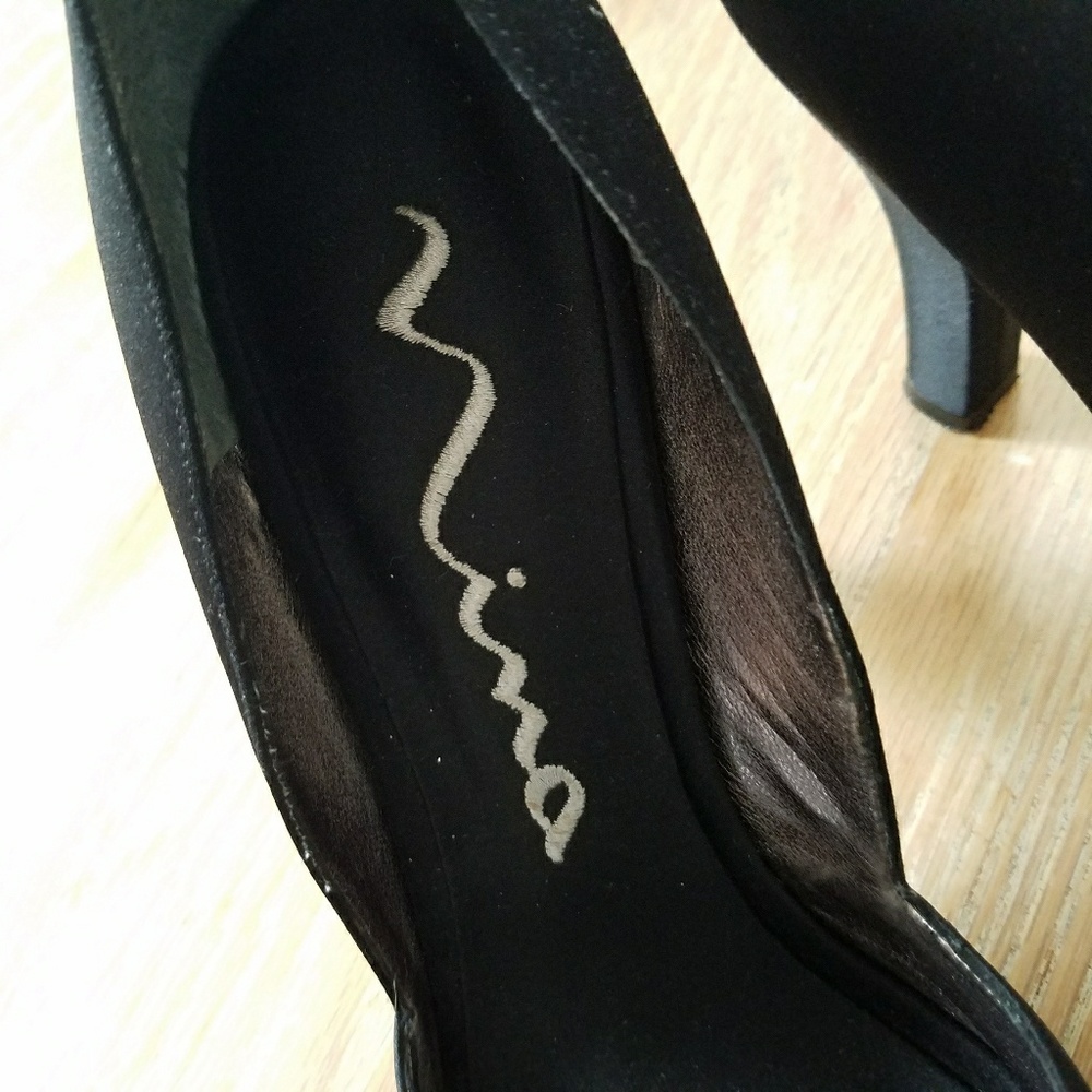 Black Nina Heels - Picture 8 of 8